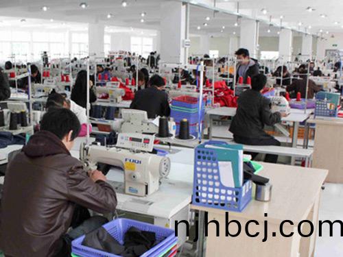 防静电服生产车间